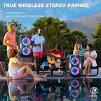 W-KING 270W PEAK Party Large Bluetooth Speaker Loudest Boom Box/12 Custom - Image 7