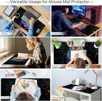 Lokigo Cool Tiger Desk Pad, Large Gaming Mouse Pad 31.5"x15.7", Waterproof Big - Image 6