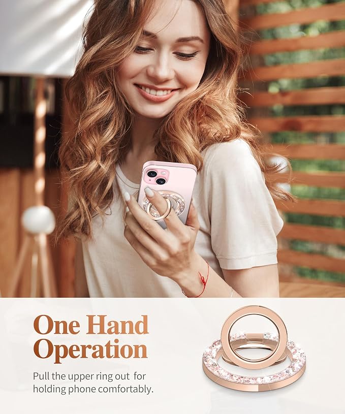 GVIEWIN Magnetic Phone Ring Holder, Compatible - Image 6