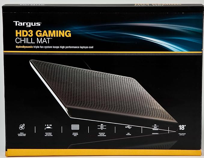 Targus Chill Mat HD3 Gaming for up to 18-Inch Laptop - Image 8