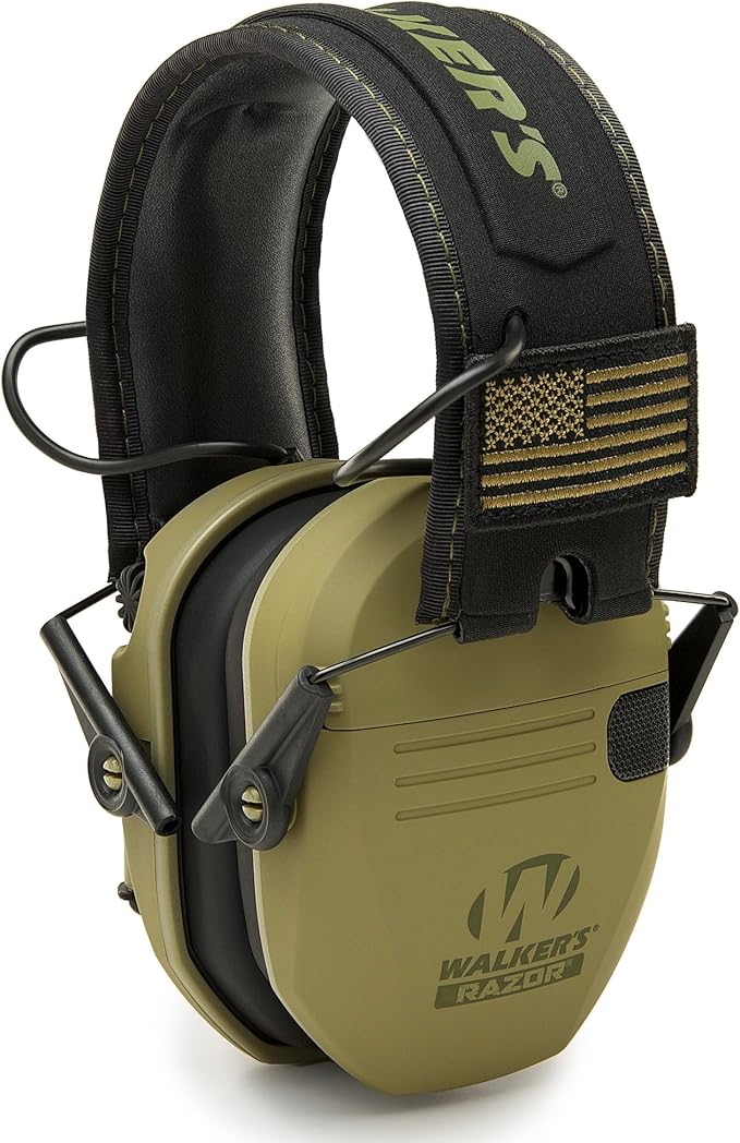 Walker's Razor Slim Ultra Low Profile Compact Design Adjustable Range Shooting by Walkers