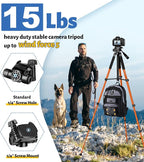 JOILCAN Tripod for Camera, Phone Tripods for Video Recording Photo Vlog - Image 2