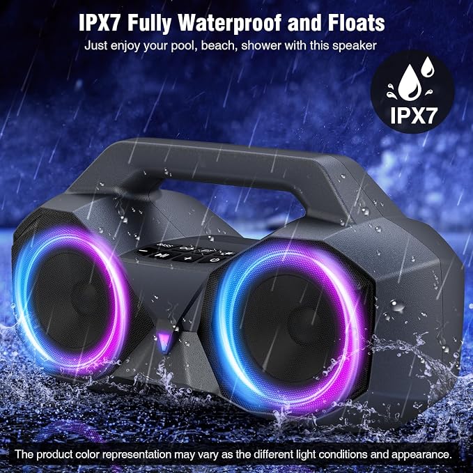 KMAG Bluetooth Speaker Wireless, 80W Loud Speaker - Image 3