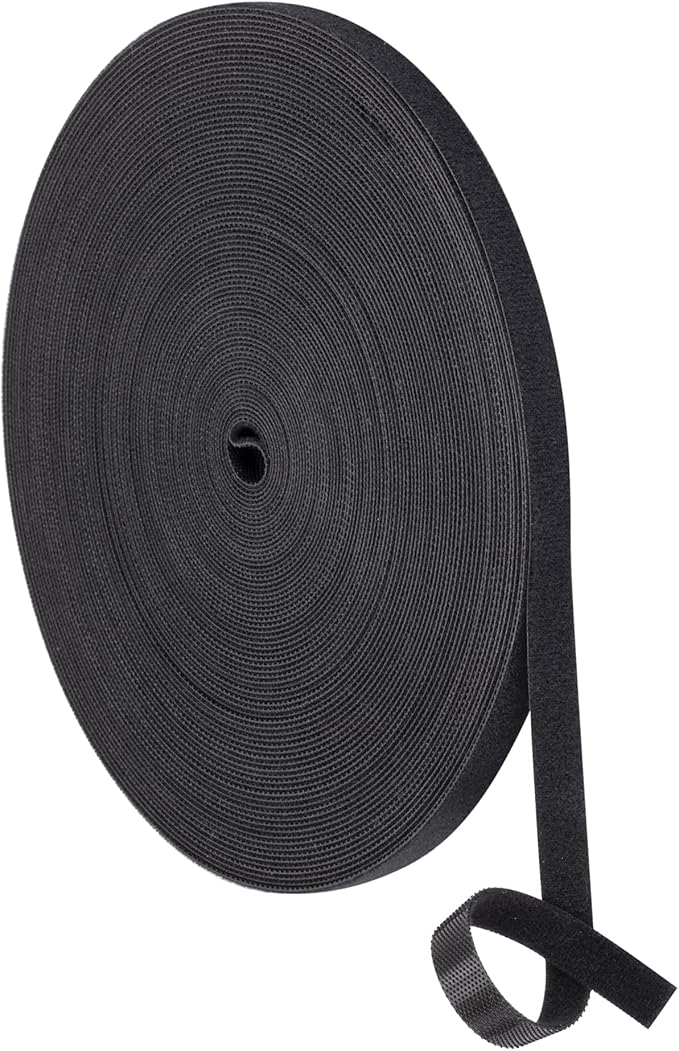 1/2 inch Reusable Fastening Tape Cable Ties Double-Sided Hook-and-Loop Cable - Image 3
