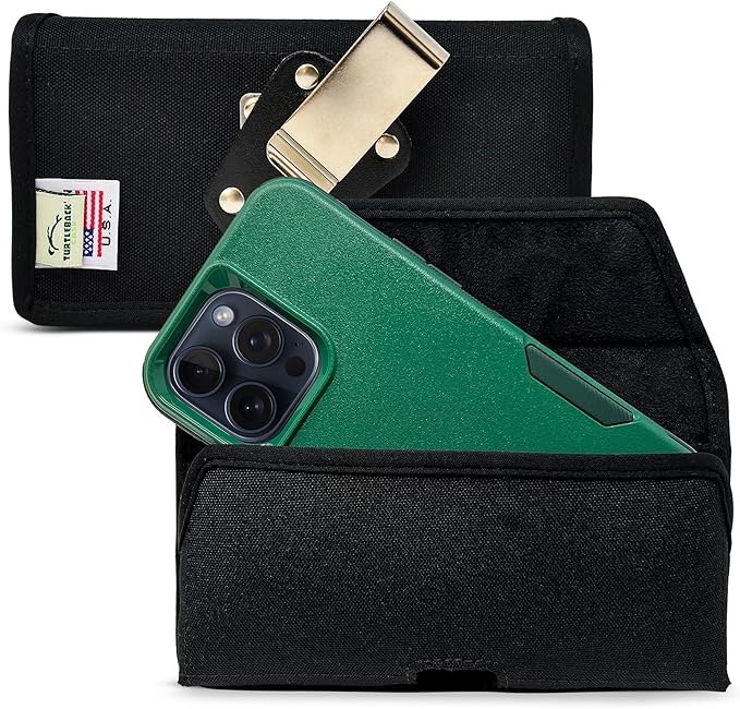 Turtleback Belt Clip for iPhone 16 Pro Max, 15 Pro Max, 14 Pro Max -Medium- by Turtleback