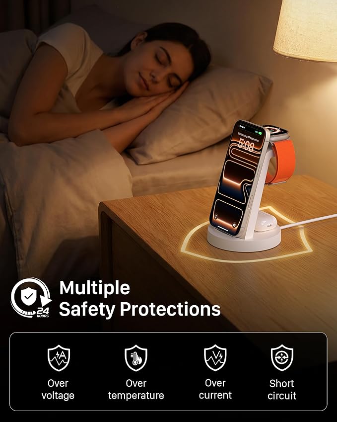 Anlmz 3 in 1 Charging Station for iPhone - Image 7
