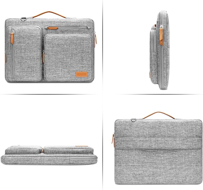 MOSISO 360 Protective Laptop Shoulder Bag, 14 inch Computer Bag Compatible - Image 4