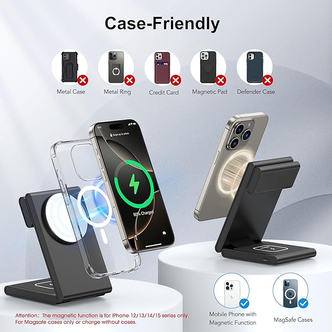 3 in 1 Wireless Charging Station - Image 5
