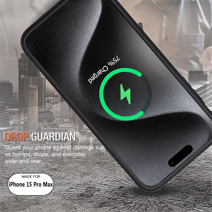 Battery Case for iPhone 15 Pro Max, 12000mAh Rechargeable Portable Charging Case - Image 5