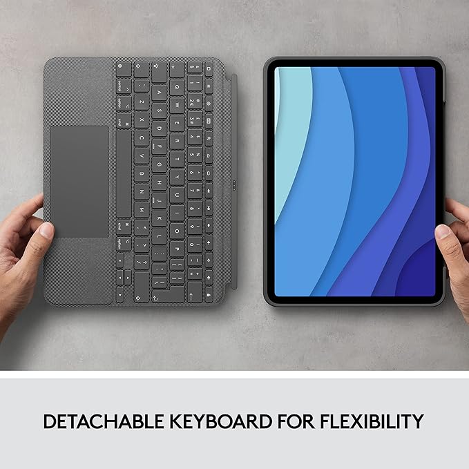 Logitech Combo Touch iPad Pro 11-inch Keyboard Case - Image 8