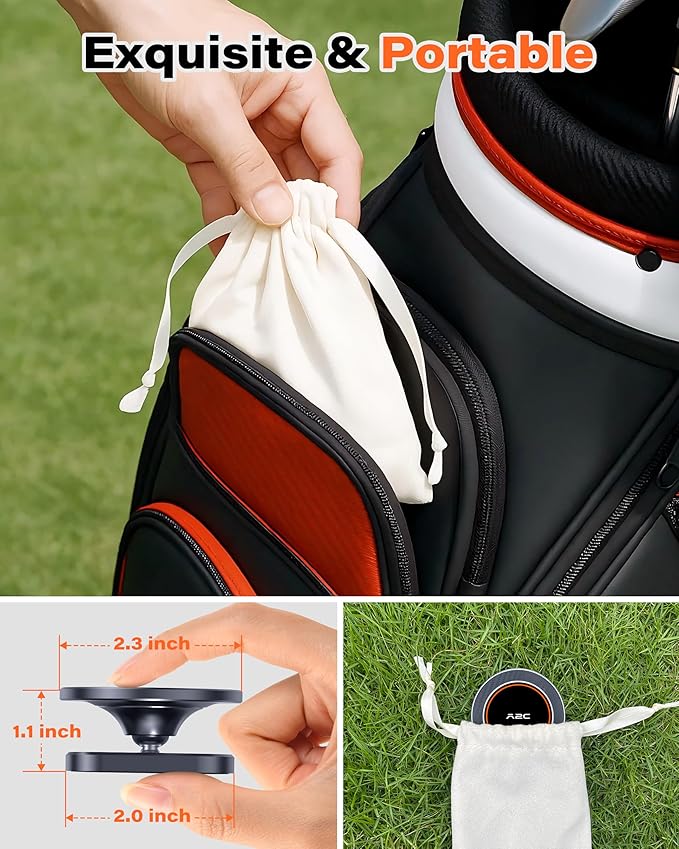 A2C Alloy Magnetic Golf Cart Phone Holder Compatible - Image 5