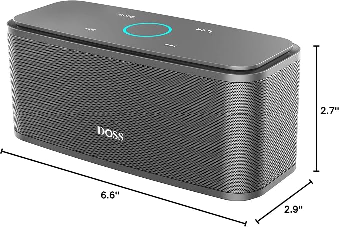 DOSS SoundBox Touch Wireless Bluetooth Speaker - Image 10