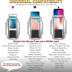 TRIBE Running Phone Holder Armband. iPhone & Galaxy Cell Phone Sports Arm Bands - Image 4