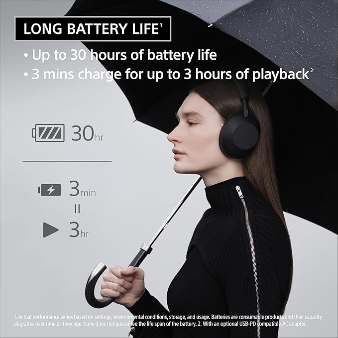 Sony WH-1000XM6 The Best Wireless Noise Canceling Headphones, HD NC Processor - Image 9
