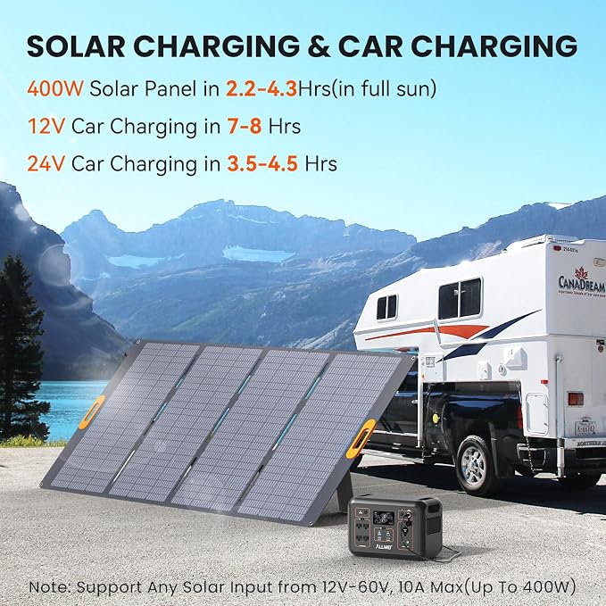 ALLWEI LiFePO4 Solar Generator 1200W - Image 2