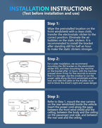 Dash Cam 4 Channel Front and Rear Inside, 360° Car Camera 4K UHD, Dash Camera - Image 11