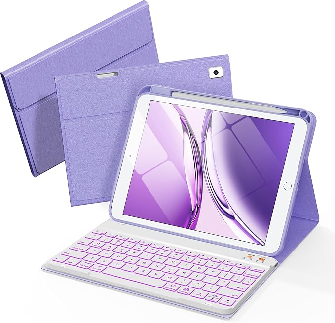 Keyboard Case for iPad 9th 8th 7th Generation 10.2" by Unknown