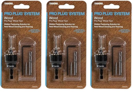 Starborn Industries Smart-Bit Pro Plug System Countersink Drill Bit Tool by Starborn