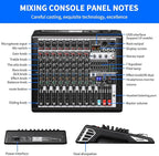 S-10 Audio Mixer 10 channel 8 channel Professional DJ Mixing Console - Image 6