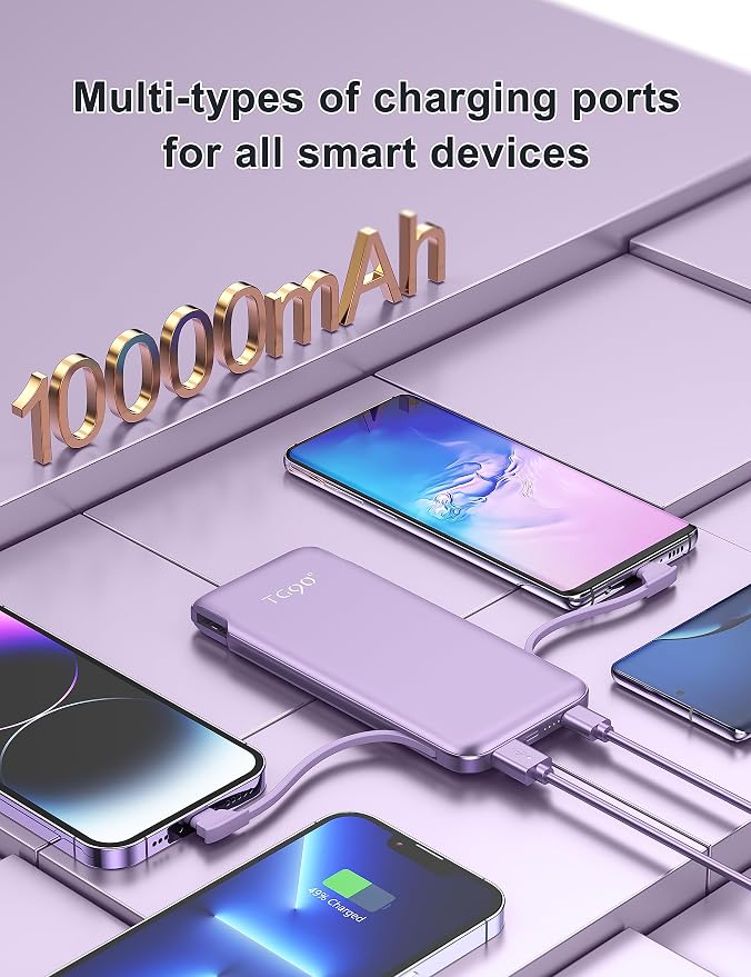 TG90° 10000mah Power Bank Portable Charger - Image 2