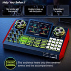 Podcast equipment bundle with live sound card audio mixer, podcast equipment - Image 2