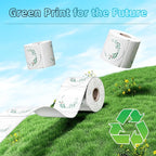 2'' Round Thermal Labels, Name/Price Tag, QR Code, 750 Labels/Roll - Image 5