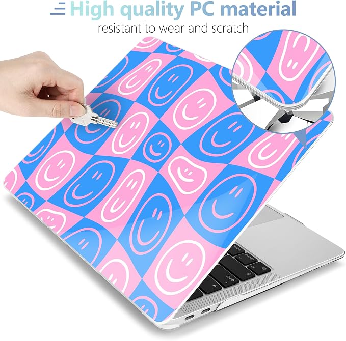 MEEgoodo for MacBook Air 13 inch Case 2021 2020 2019 2018 Released A2337 M1 - Image 3