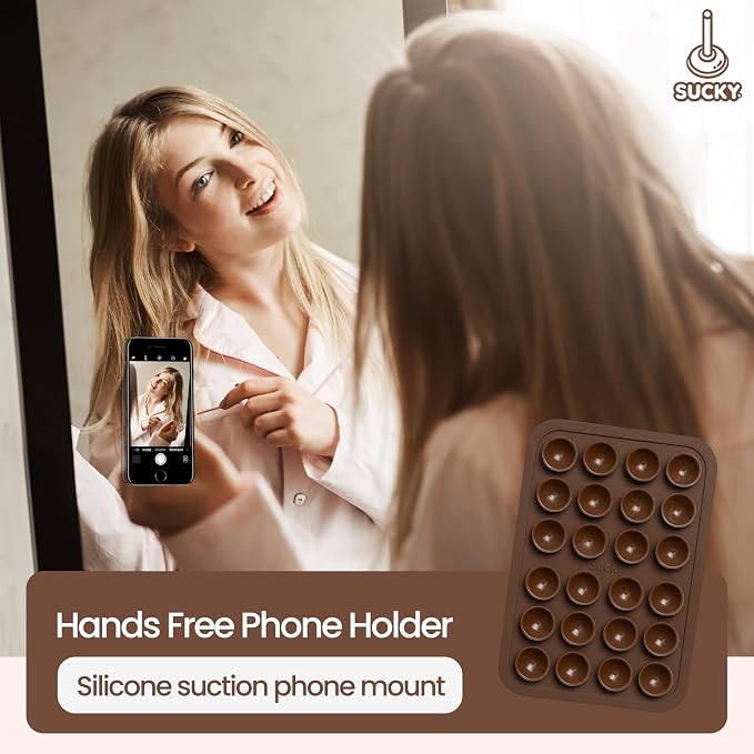 SUCKY Silicone Suction Phone Case Adhesive Mount - Image 5