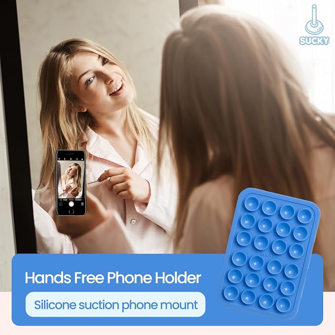 SUCKY Silicone Suction Phone Case Adhesive Mount - Image 4