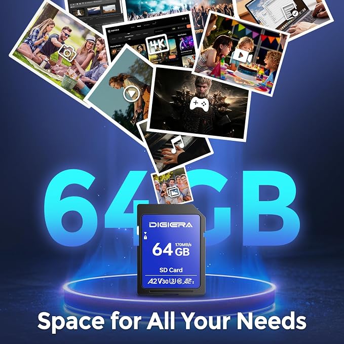 64GB LS100 SDXC UHS-I Memory Card - Image 3