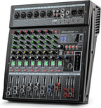 6-Channel Professional Audio Mixer, FX-6usb Mixing Console by Unknown
