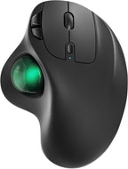 Nulea M501 Wireless Trackball Mouse, Rechargeable Ergonomic, Easy Thumb Control by Nulea