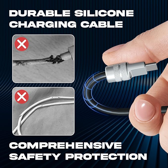 chubbycable Tri-Flex 3 in 1 USB C Cable - Image 6
