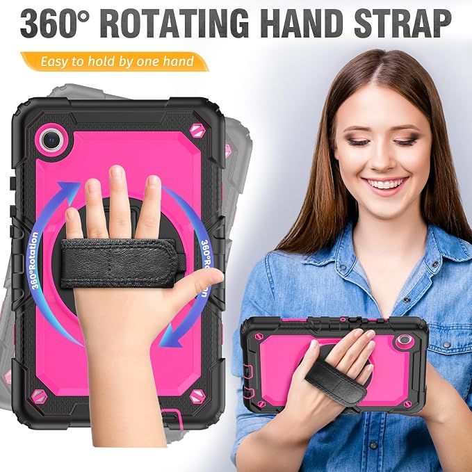 HXCASEAC Case for Samsung Galaxy Tab A9 8.7 Inch, Protective - Image 4