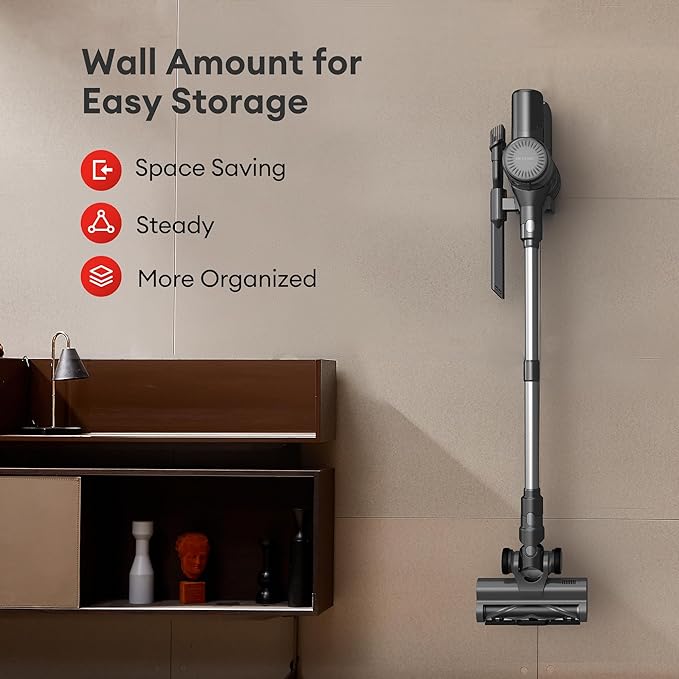 Ultenic Cordless Vacuum Cleaner, 550W 50Kpa Stick Vacuum - Image 9