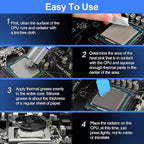 HY510-50g Thermal Conductivity: >1.93W/m-k CPU Thermal heatsink Paste Silicone - Image 5
