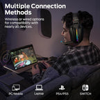 Monster Mission ANC200 Wireless Gaming Headset, 7.1 Virtual Surround Sound - Image 7