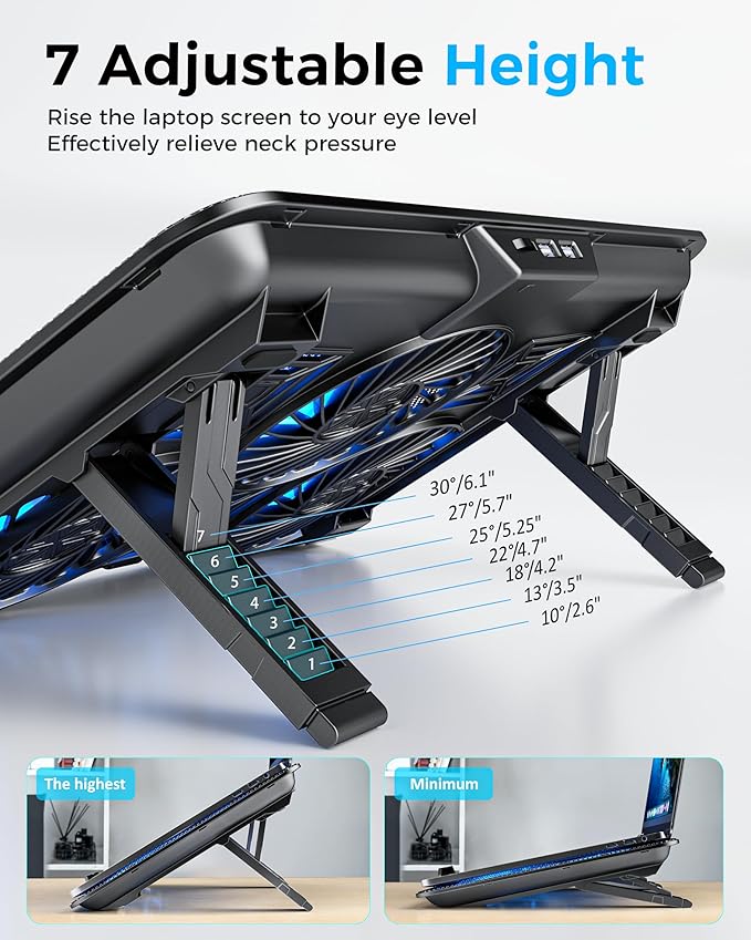 AICHESON Laptop Cooling Pad - Image 3
