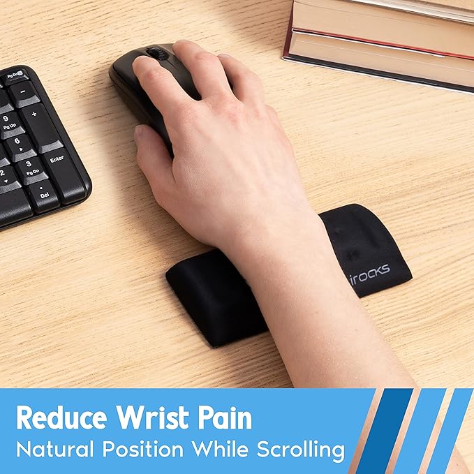 i-Rocks Memory Foam Mouse Wrist Rest - Image 2