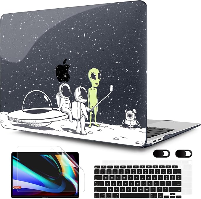 MEEgoodo for MacBook Air 13 inch Case 2021 2020 2019 2018 Released A2337 M1 by MEEgoodo