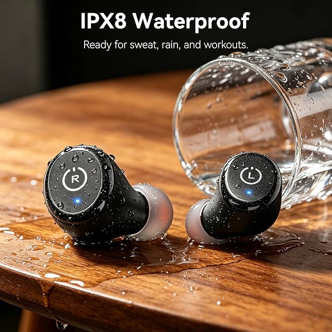 TOZO T10 Wireless Earbuds Bluetooth 5.3 Headphones, App Customize EQ, Ergonomic - Image 5