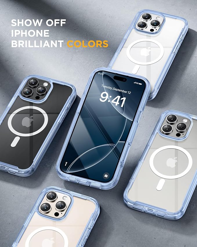 Miracase Magnetic for iPhone 16 Pro Case Full-Body Phone - Image 8