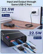 Portable Charger 20000mAh, 22.5W PD 3.0+QC 4.0 Super Fast Charging Power Bank - Image 5