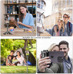 Mini Selfie Stick Tripod, Extendable Grip Phone Tripod - Image 2