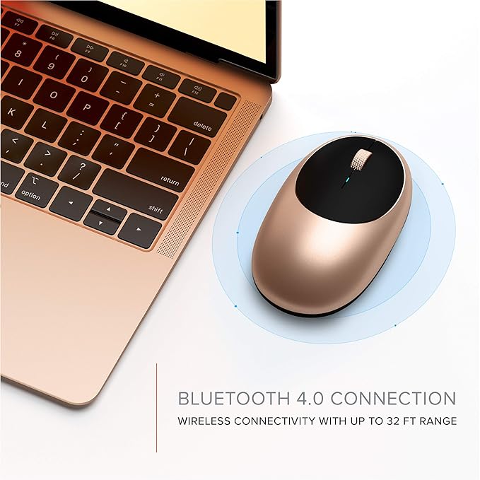 Satechi M1 Wireless Bluetooth Mouse, USB-C Rechargeable, Compact & Portable - Image 2