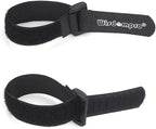 20 Pack 0.8 x 8 Inches Hook and Loop Reusable Fastening Cable Tie Down Straps - Image 2