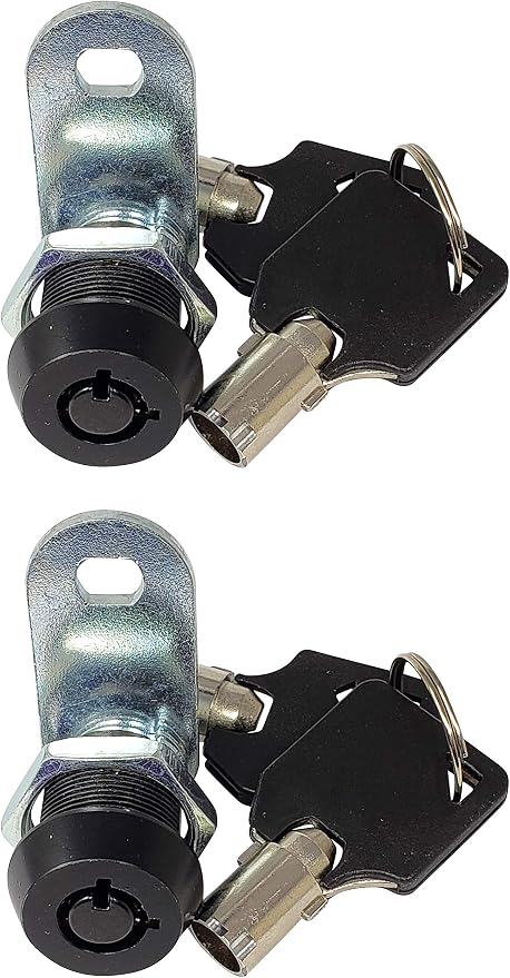 Admiral Locks Tubular Cam Lock, Keyed Alike Removable Key RV Compartment by AdmiralLocks