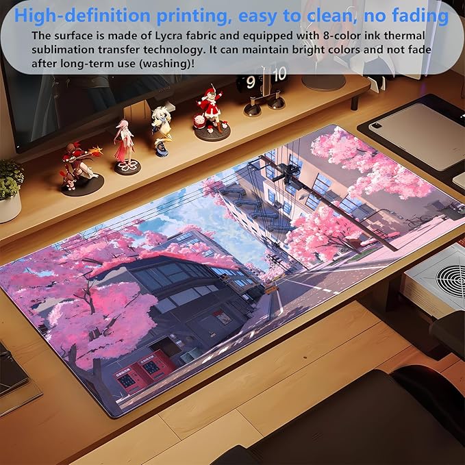 Japanese Cherry Blossom Mouse Pad - Image 5