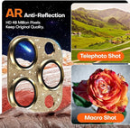 Camera Lens Protector for iPhone 16 Pro Max/16 Pro/15 Pro Max/15 Pro/14 Pro - Image 5