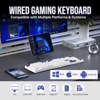 Feker Alice98 Ergonomic 98 Keys Custom Mechanical Keyboard, VIA Programmable - Image 3
